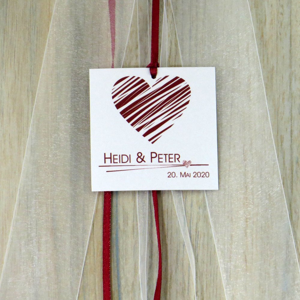 autoschleife_hochzeit_streifenherz_bordeaux_rot