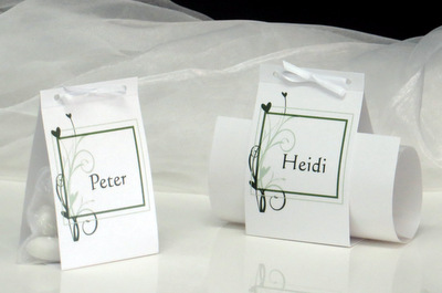 Edle Tischaufsteller für eine Hochzeit. Edle Tischaufsteller für eine Hochzeit.