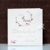 Einladung zur Silberhochzeit Amour rose