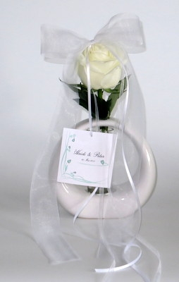 Autoschleife zur Hochzeit "Loop" mint Autoschleife zur Hochzeit "Loop" mint