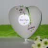 Anhänger "Herzballons" grün