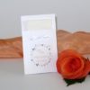 Taschentuchtasche "Herzring" apricot