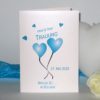 Kirchenheft "Herzballons" türkis