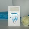 Taschentuchtasche "Herzballons" türkis