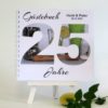 Gästebuch zur Silberhochzeit "Cocktails"