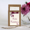 Taschentuchtasche "Tropfen" pink