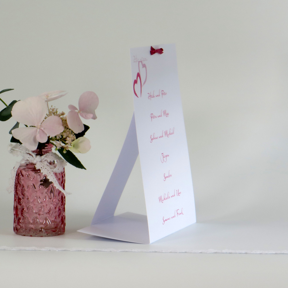 hochzeit_gruppentischkarte_unser-traum_pink_rosa (2) Gruppentischkarte "Unser Traum" pink & rosa