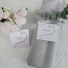 Tischkarte "In Love" rosa