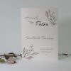 Kirchenheft "Natur" rose creme