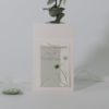 Freudentränen "Blumenstreifen" in grün und creme