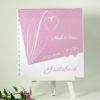 Gästebuch "So verliebt" rosa
