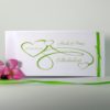 Einladung zur Silberhochzeit "Forever" grün